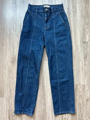 Madewell The Perfect Vintage Straight Jean in Greenhaven Wash Seamed Version 24 thumbnail 3
