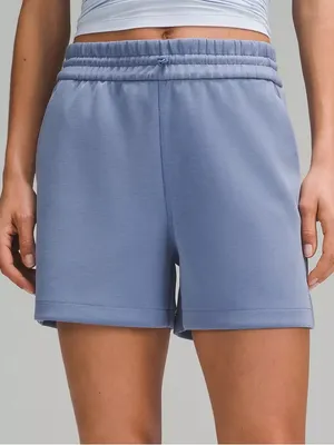 Lululemon Athletica Softstreme High-Rise 4” Shorts Oasis Blue Size 4 thumbnail 1