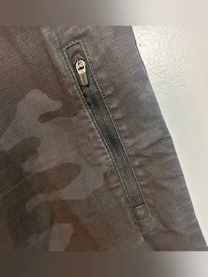 Vuori Ripstop Black/Grey Camo Climber Zipper Drawstring Pants Size Medium thumbnail 8