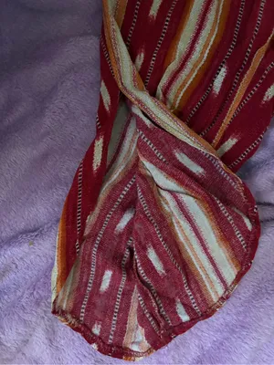 American Rag Red Striped Pull-On Capris thumbnail 4