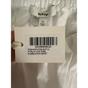 KHY POPLIN LOW RISE BUBBLE‎ MINI SKIRT Size XL Kylie Jenner Kardashians Trending thumbnail 8