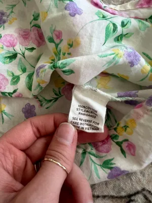 Blu Pepper Floral Top thumbnail 3