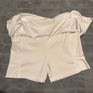 Madewell MWL White Athletic Skort XS Built-In Shorts Active thumbnail 4