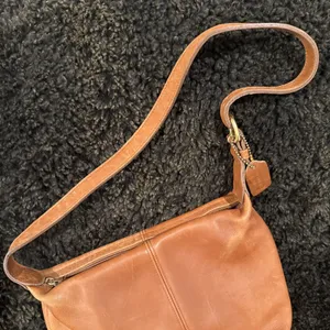 Vintage COACH 4148 Brown Leather Original SoHo Mini Bucket Shoulder Bag USA NICE thumbnail 7