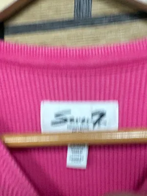 Seven7 Pink Long Sleeve Thermal Size XS thumbnail 6