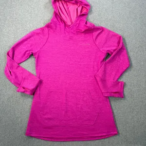 New Balance Training Hoodie Jacket Women's Medium Pink Pockets NB Dry Running thumbnail 1