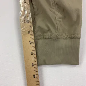 CRZ YOGA Women's Small 4/6 Khaki Striped Ruched Pocket Joggers 28" RS34 thumbnail 6