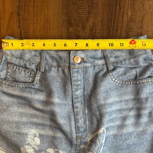 ❤️Butterfly Print Denim Skirt thumbnail 10