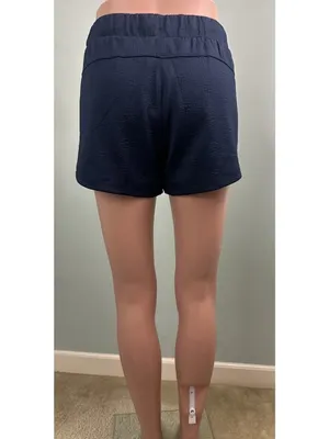 Zyia Active Women's Blue Relaxed Texture Shorts Size XL (Runs Small) NWT thumbnail 11
