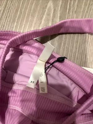 NET For Love & Lemons Strappy Leggings Pink Lilac XS thumbnail 3