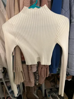 Edikted White Sweater thumbnail 1