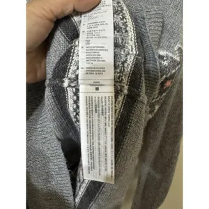 y2kWomen's‎ Hollister Aztec Cardigan Sweater Vest Sweater Button Down Sz S GOTH thumbnail 3