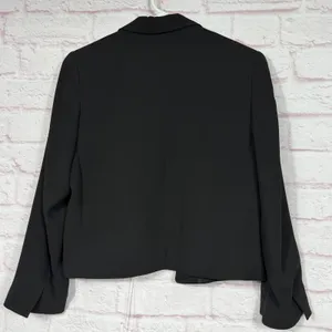 H&M Women's Black Blazer Size 6 thumbnail 5
