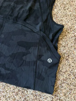 Lululemon Black Camo Tank Top thumbnail 3