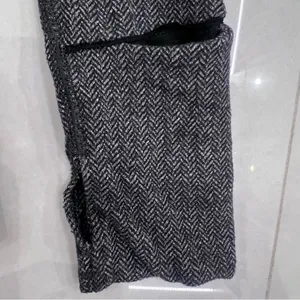 Lululemon Think Fast Long Sleeve Heathered Herringbone Heathered Black thumbnail 8