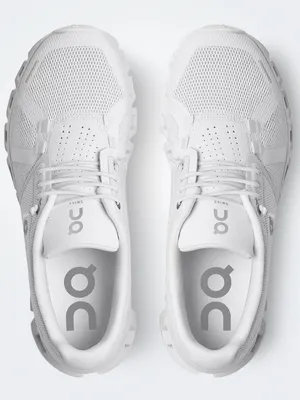 On Cloud 5 in All White, women's size 9.5 White thumbnail 7