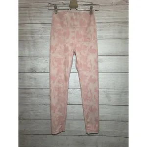 ALLFENIX Pink Blush Tie Dye Leggings Size small thumbnail 2
