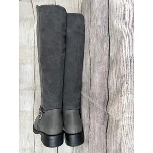 Dream Paris Gray Over the Knee Riding Boots Size 6 thumbnail 5