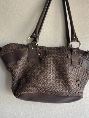 Nuovedive Leather Brown Handbag Shoulder Women’s Made in Italy thumbnail 9