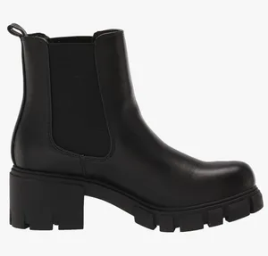 Madden Girl Women’s Tessa Chelsea Black Boot thumbnail 2