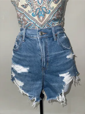 American Eagle Highest Rise ‘90s Boyfriend Shorts Size 4 (fits like a 6) thumbnail 1