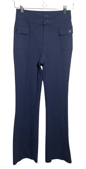 Halara SculptKnit High Waisted Side Flap Pocket Flare Casual Cargo Pants thumbnail 1