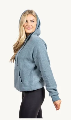 Soft Serve Cloud Cotton Hoodie Size‎ Medium Blue thumbnail 1