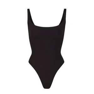 SKIMS FIT EVERYBODY SQUARE NECK BODYSUIT, Size X-Small, $80 thumbnail 5