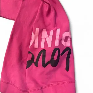 Y2K Victoria's Secret PINK Low‎ Rise Hot Pink Love Pink Graphic thumbnail 2