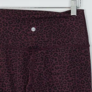 CRZ YOGA Womens Leggings Size S Brown Leopard High Waisted Athletic Yoga Pants thumbnail 5