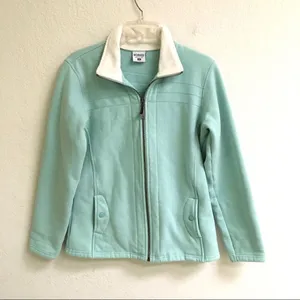 Columbia zip up lt. blue jacket M‎ thumbnail 1