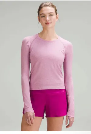 NWT Lululemon Swiftly Tech LS Shirt 2.0 *Race Length / Pink Peony / Velvet Dust thumbnail 1