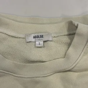 Agolde Off-White crop Sweatshirt thumbnail 2