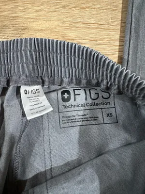 Figs pant scrubs in graphite technical collection in XS thumbnail 3