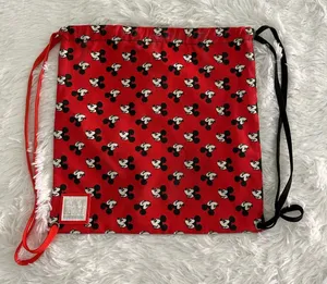 Disney Little Miss Matched Mickey Mouse Drawstring Backpack Cinch‎ Sack thumbnail 1