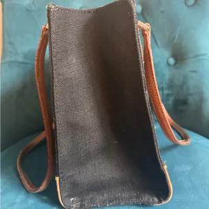Black Canvas Kate Spade Tote Bag thumbnail 3
