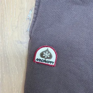 Mad Happy Sweatpants Straight Leg Aspen Size S Brown Cream thumbnail 5