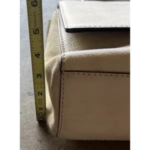 Kate Spade New York MAGNOLIA PARK LARGE LAUREL Tote Leather Bag Purse Cream thumbnail 6