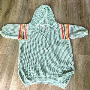 POL Cable Knit Pull Over/Beach Cover Up Size Small thumbnail 1