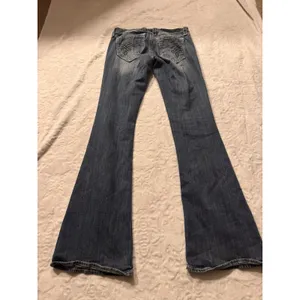 Rock Revival Jeans Womens Tag 28 X 31 Inseam Adele Easy Boot Blue Cowgirl thumbnail 14