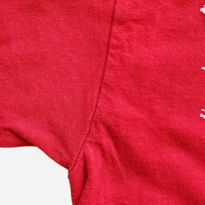 Slipknot official bad red tee with white logo - size women's large thumbnail 3