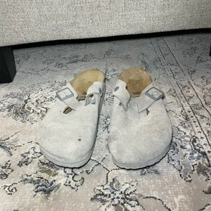 Birkenstock Boston Soft Stone Coin Suede thumbnail 5
