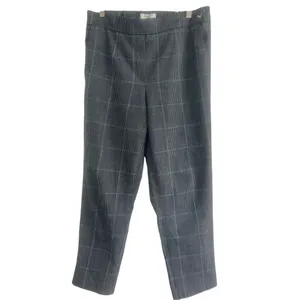 ✨Aritzia Babaton Conan Grey Check Plaid Sz 8 Pants✨ thumbnail 4
