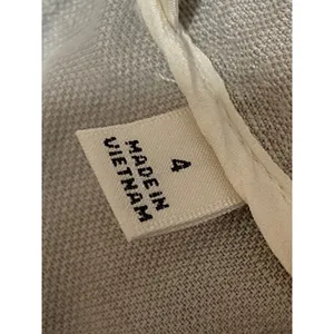 Aritzia Wilfred Gray Linen Drawstring Pleated Mid Rise Casual Sweat Shorts Sz 4 thumbnail 4