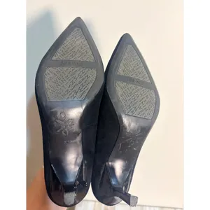 Nine West Kuna 9X9 Womens Black Suede Pointed Toe Pumps Size 6M‎ Comfort Heels thumbnail 10