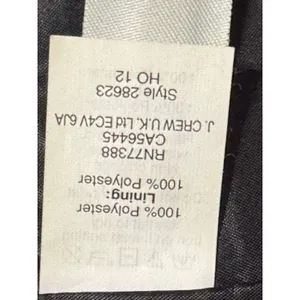 J.Crew Sequin Mini Skirt Size 6 Black Iridescent Party Holiday thumbnail 9