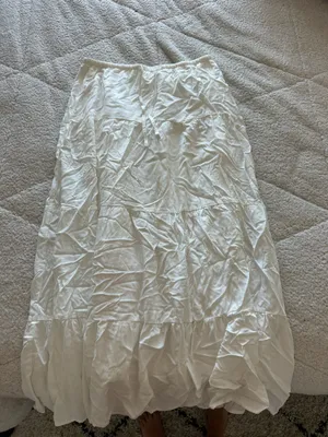 white linen skirt  thumbnail 3