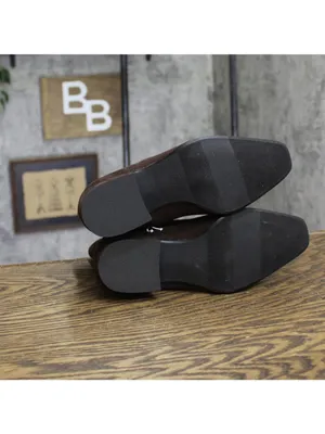 Universal Thread Block Heel Ankle Booties with Memory Foam 94568569 Brown 5W thumbnail 5