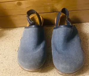 Born concept Denim Mules/Clogs women's size 8 (22) thumbnail 2