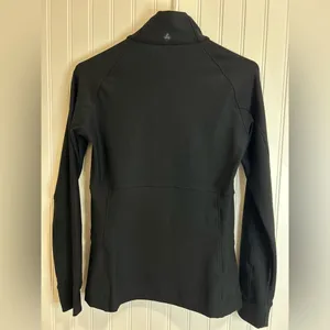 Prana Women's Black Zip Up Jacket athletic XS Running Yoga Gym. thumbnail 9